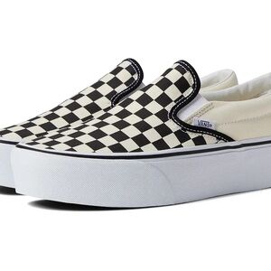 Vans Women's Checkered Platform Sneakers